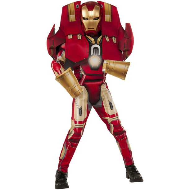 Rubies Costume Avengers 2 Age of Ultron Childs Deluxe Hulk Buster Iron Man Costume Large 